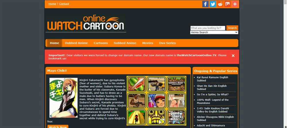 cartoon movie sites