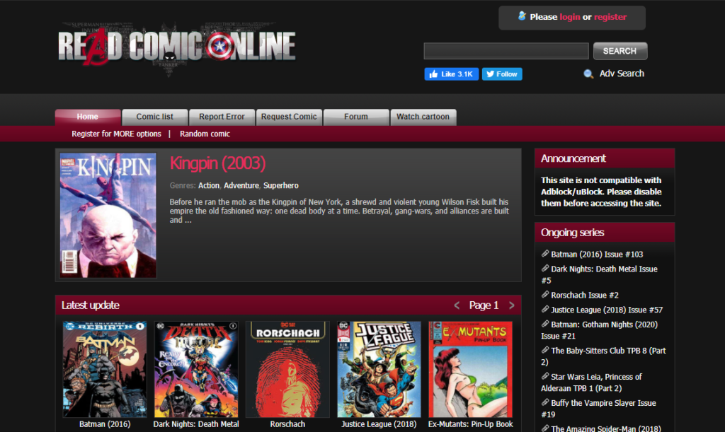 read comics online